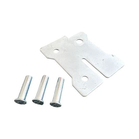 Metal Fins and Rivets for LVL Kickboards